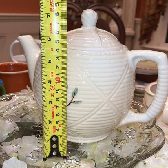 Vintage Porcelier Vitreous hand decorated teapot - Picture 5 of 5